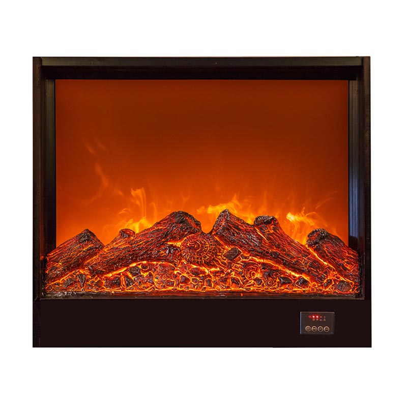 Decorative fireplace core