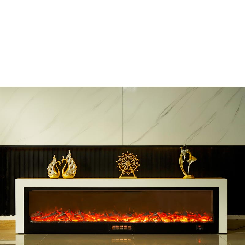 simple fireplace